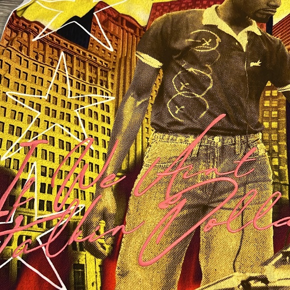 Akoo Embroiled Studded Knit Tee - Picture 3 of 7